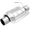 Univerzálny katalyzátor MAGNAFLOW 444134 Euro 5 - 51mm