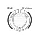 Brzdy EBC Moto EBC Brzdové čeľuste Plain H346 | race-shop.sk
