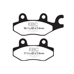 EBC Brzdové obloženie  Organic FA165TT