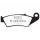 Brzdy EBC Moto EBC Brzdové obloženie  Organic FA185TT | race-shop.sk