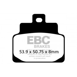 EBC Brzdové obloženie SFA Scooter Organic SFA301