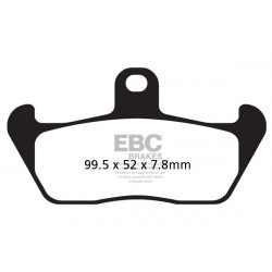 EBC Brzdové obloženie Organic FA FA163