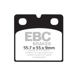 EBC Brzdové obloženie&nbsp; Organic FA018
