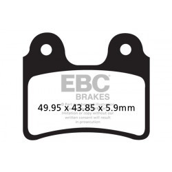 EBC Brzdové obloženie&nbsp; Organic FA303TT
