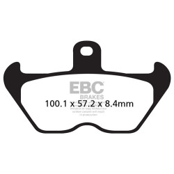 EBC Brzdové obloženie Organic FA FA407