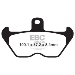 EBC Brzdové obloženie&nbsp; Organic FA407