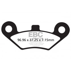 EBC Brzdové obloženie&nbsp; Organic FA453TT