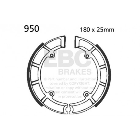 Brzdy EBC Moto EBC Predné Brzdové obloženie&nbsp; Organic 805 | race-shop.sk