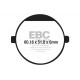 Brzdy EBC Moto EBC Brzdové obloženie&nbsp; Organic FA198 | race-shop.sk