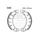 Brzdy EBC Moto EBC Predné brzdové čeľuste Plain 949 | race-shop.sk