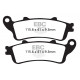 Brzdy EBC Moto EBC Brzdové obloženie&nbsp; Organic FA067/2 | race-shop.sk