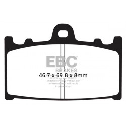 EBC Brzdové obloženie&nbsp; Organic FA158