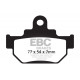 Brzdy EBC Moto EBC Brzdové obloženie&nbsp; Organic FA106TT | race-shop.sk