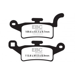 EBC Brzdové obloženie Organic SFA492