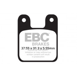 EBC Brzdové obloženie Organic FA352