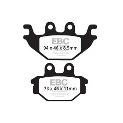 EBC Brzdové obloženie Organic FA FA377