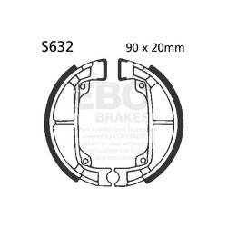 EBC Brzdové čeľuste Plain S632