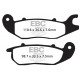 Brzdy EBC Moto EBC Brzdové obloženie&nbsp; Organic SFA375 | race-shop.sk