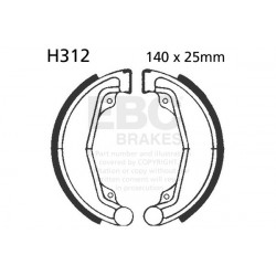 EBC Brzdové čeľuste Organic H312