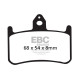 Brzdy EBC Moto EBC Brzdové obloženie Organic FA FA187 | race-shop.sk