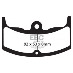 EBC Brzdové obloženie Organic FA080