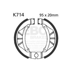 EBC Brzdové čeľuste Plain K714