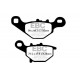 Brzdy EBC Moto EBC Brzdové obloženie&nbsp; Organic SFA396 | race-shop.sk