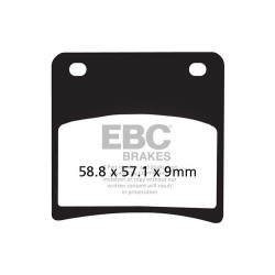 EBC Brzdové obloženie Organic FA FA146