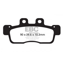 EBC Brzdové obloženie&nbsp; Organic SFA632