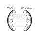 Brzdy EBC Moto EBC Brzdové čeľuste Plain Y520 | race-shop.sk