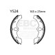 Brzdy EBC Moto EBC Brzdové čeľuste Plain Y524 | race-shop.sk
