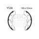 Brzdy EBC Moto EBC Brzdové čeľuste Plain Y534 | race-shop.sk