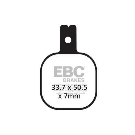 Brzdy EBC Moto EBC Brzdové obloženie Organic FA FA175 | race-shop.sk
