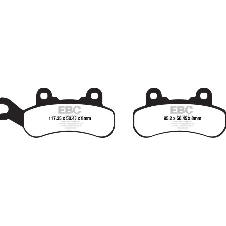 Brzdy EBC Moto EBC Brzdové obloženie Carbon TT FA683TT | race-shop.sk