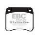 Brzdy EBC Moto EBC Brzdové obloženie&nbsp; Organic FA016S | race-shop.sk