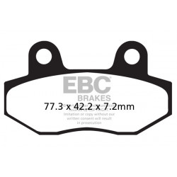 EBC Brzdové obloženie&nbsp; SFAC SFAC086