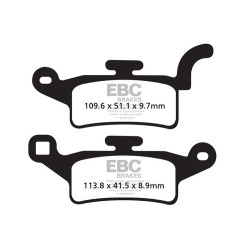 EBC Brzdové obloženie SFAC Scooter Carbon SFAC492