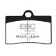 Brzdy EBC Moto EBC Brzdové obloženie&nbsp; Semi-Sintered FA095V | race-shop.sk