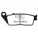 Brzdy EBC Moto EBC Brzdové obloženie&nbsp; Semi-Sintered FA142V | race-shop.sk