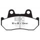 Brzdy EBC Moto EBC Brzdové obloženie&nbsp; Semi-Sintered FA069V | race-shop.sk