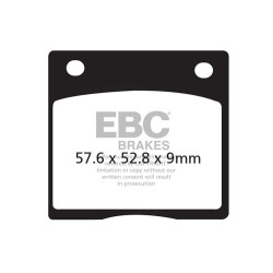 EBC Brzdové obloženie V Semi-Sintered FA036V