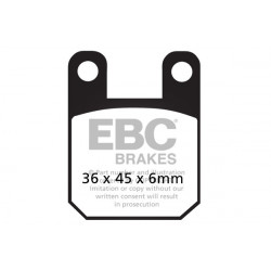 EBC Brzdové obloženie&nbsp; Semi-Sintered FA115V