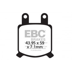 EBC Brzdové obloženie&nbsp; Sintered FA322/4HH