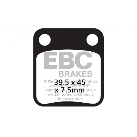 Brzdy EBC Moto EBC Brzdové obloženie&nbsp; Sintered SFA054HH | race-shop.sk