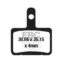 EBC Brzdové čeľuste Grooved CFA327HH