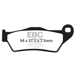 EBC Brzdové obloženie Double-H Sintered FA181HH