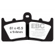 Brzdy EBC Moto EBC Brzdové obloženie&nbsp; Sintered FA613HH | race-shop.sk