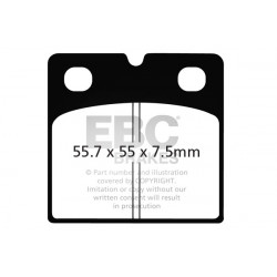 EBC Brzdové obloženie&nbsp; Sintered FA019HH