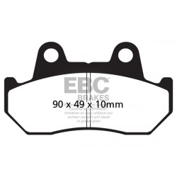EBC Brzdové obloženie&nbsp; Sintered FA069HH