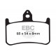 Brzdy EBC Moto EBC Brzdové obloženie&nbsp; Sintered FA187HH | race-shop.sk